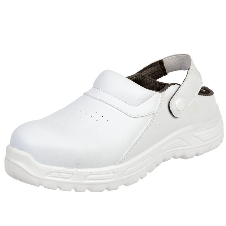 Сабо Райм с резинкой, белый, КП, ПУ